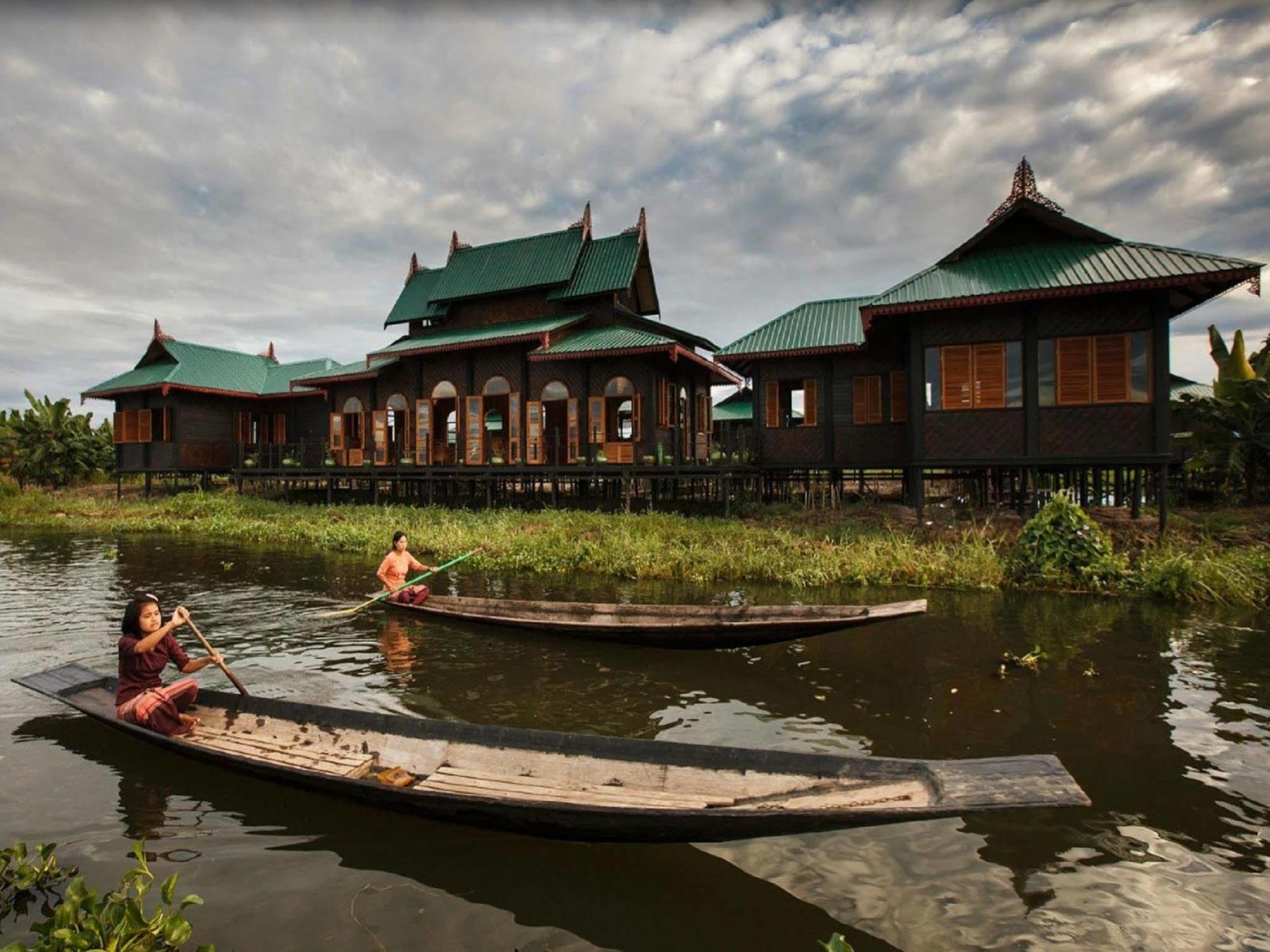 Inle Heritage Stilt Houses Ywama Exterior photo