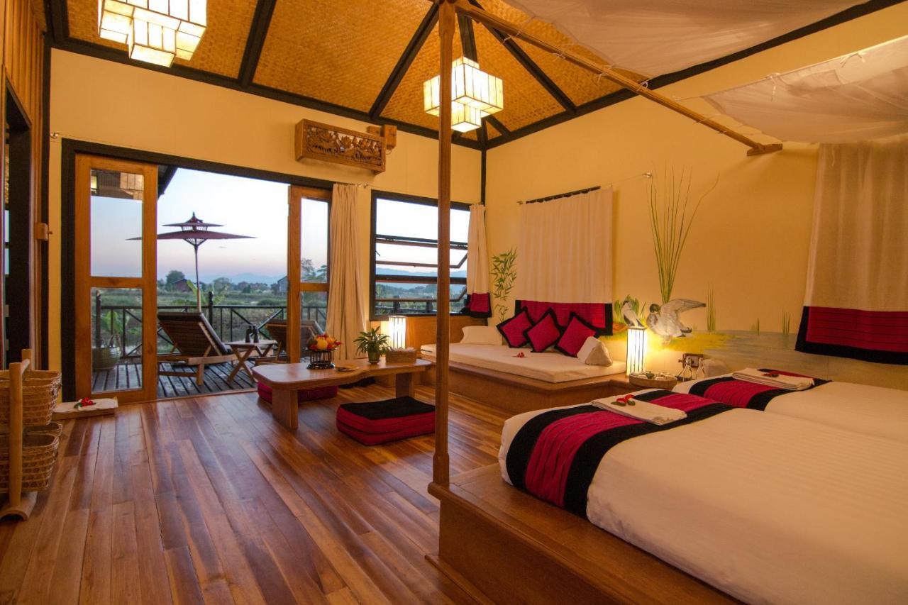 Inle Heritage Stilt Houses Ywama Exterior photo